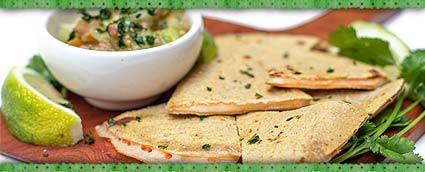 quesadillas